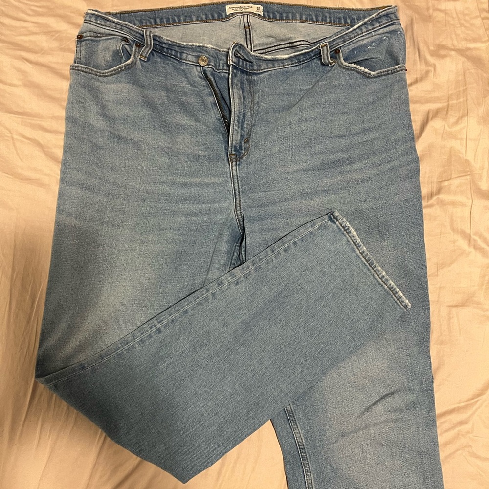 Abercrombie & Fitch Denim Jeans in Light Blue